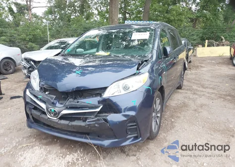 2018 Toyota Sienna Le 7 Passenger from USA, damaged, VIN 5TDJZ3DC6JS195665